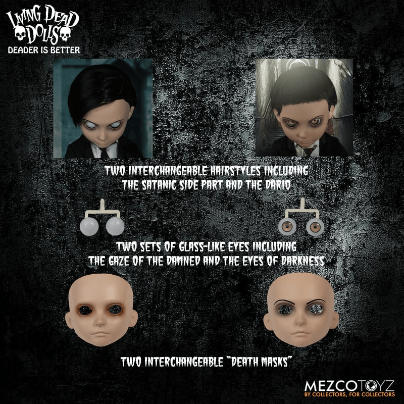 MEZ99666 Living Dead Dolls - Damien Mega Figure - Mezco Toyz - Titan Pop Culture