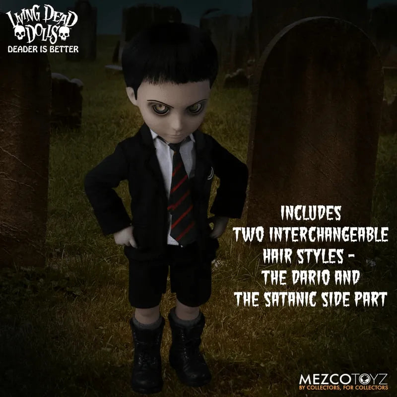 MEZ99666 Living Dead Dolls - Damien Mega Figure - Mezco Toyz - Titan Pop Culture