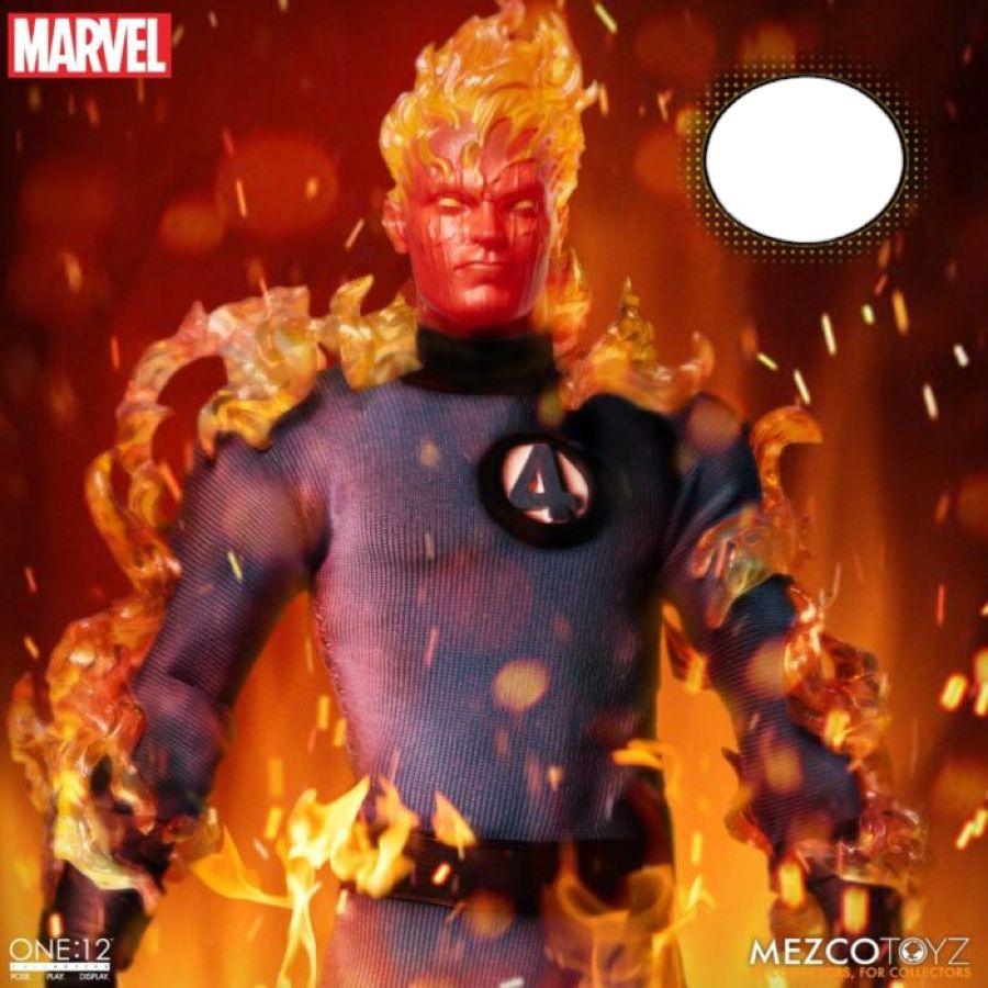 MEZAUS77600B Marvel Comics - Fantastic Four Deluxe Steel One:12 Action Figure Boxed Set - Mezco Toyz - Titan Pop Culture