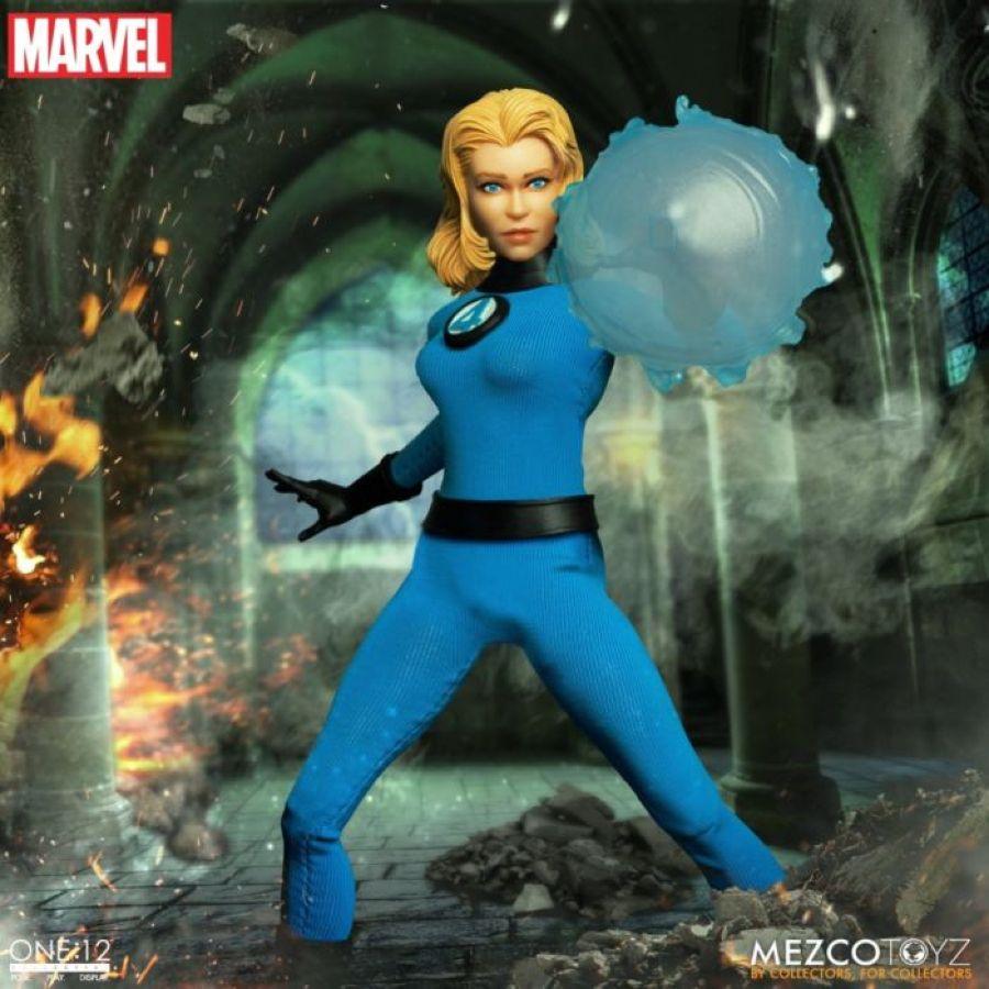 MEZAUS77600B Marvel Comics - Fantastic Four Deluxe Steel One:12 Action Figure Boxed Set - Mezco Toyz - Titan Pop Culture