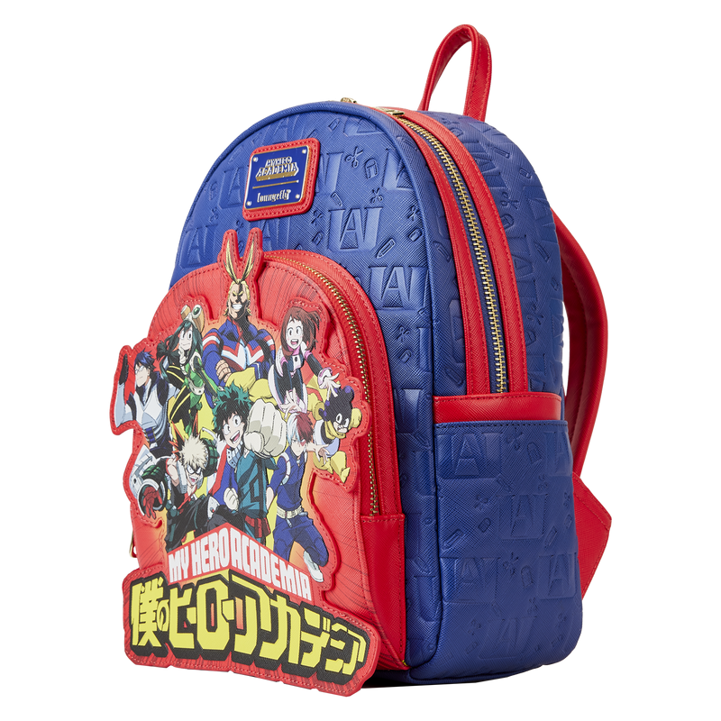 My Hero Academia - Group Debossed Logo Mini Backpack