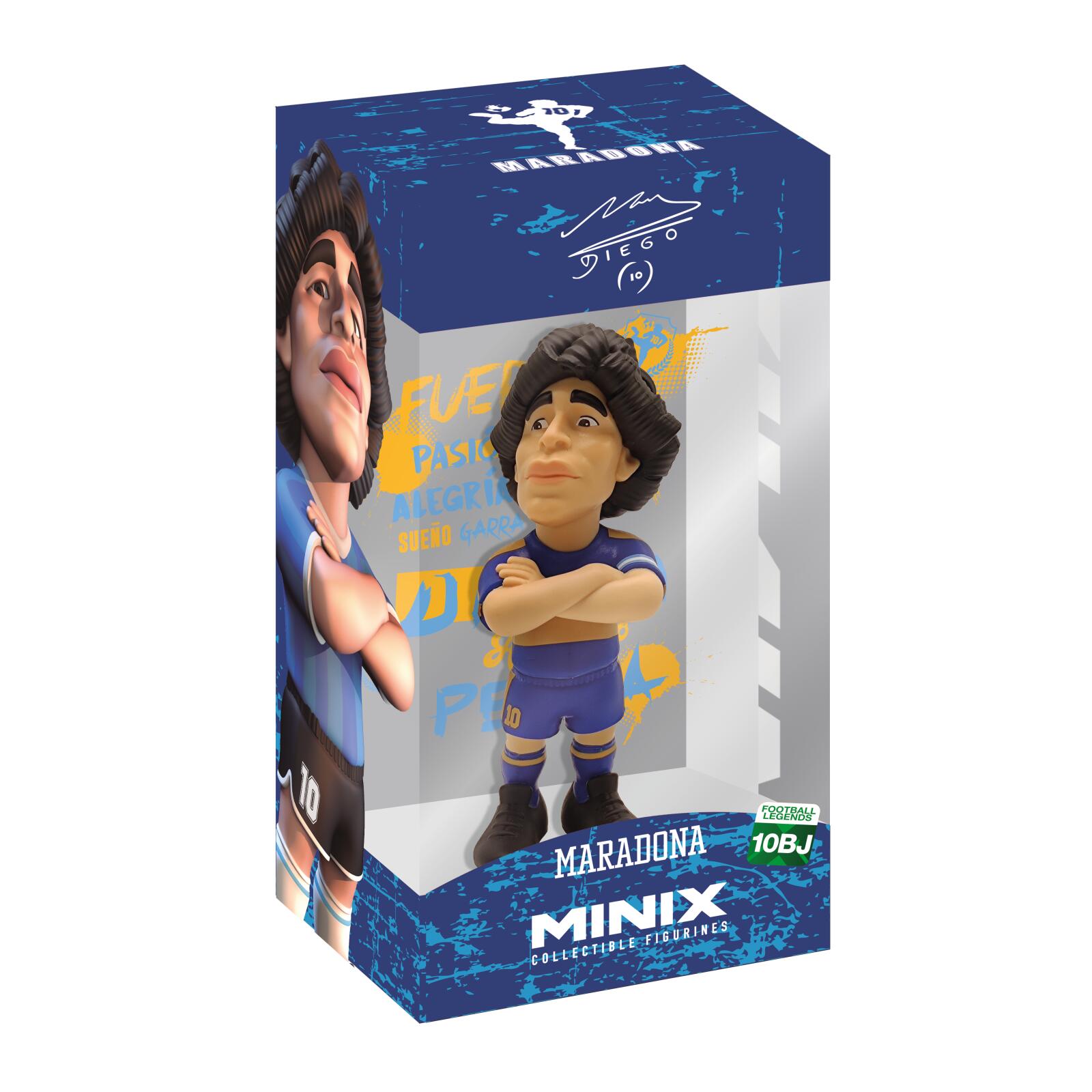 MINIX Football Stars Maradona Blue and Yellow 10BJ