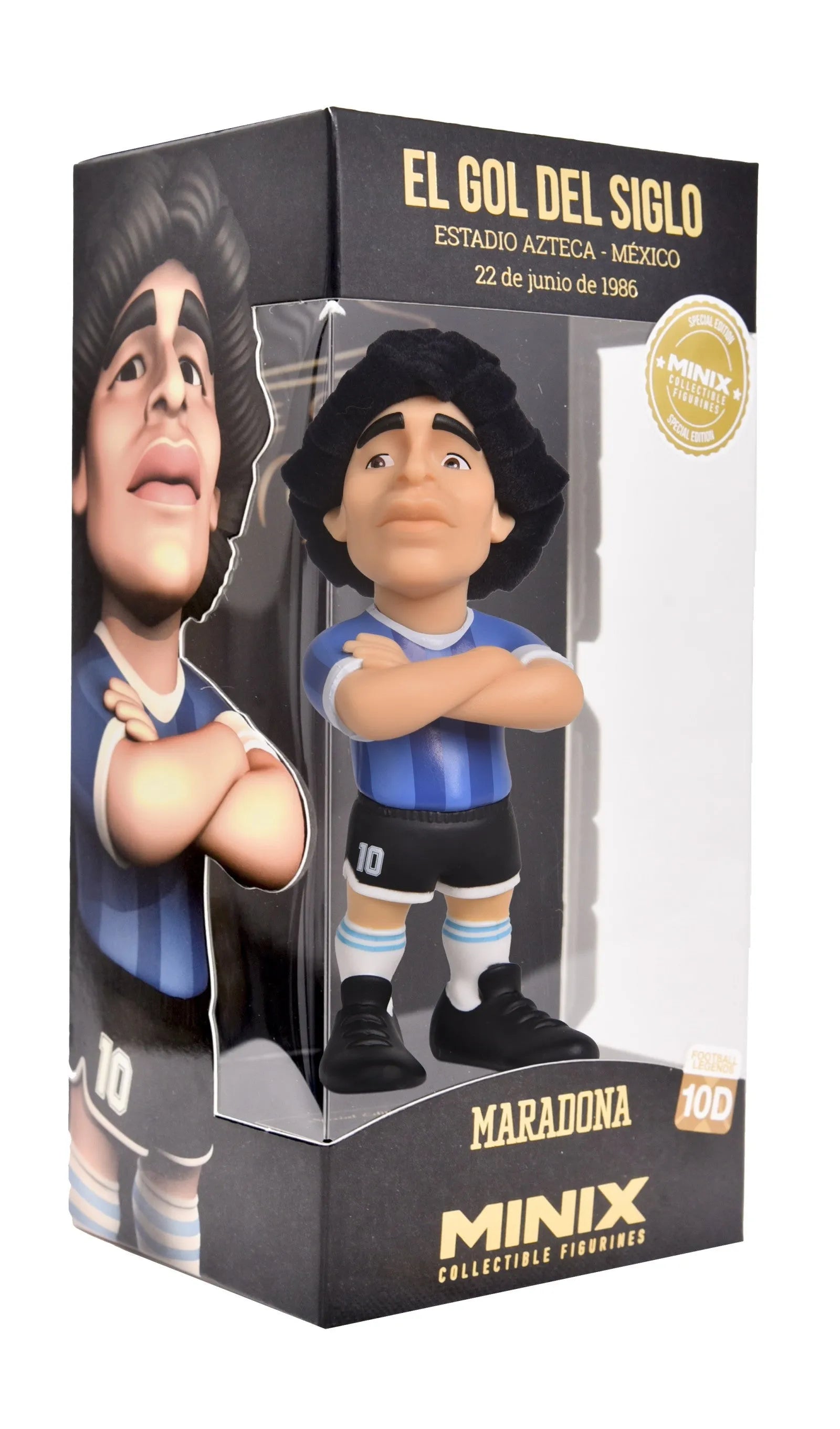 MINIX Football Stars Maradona Century Goal Edición especial 10D