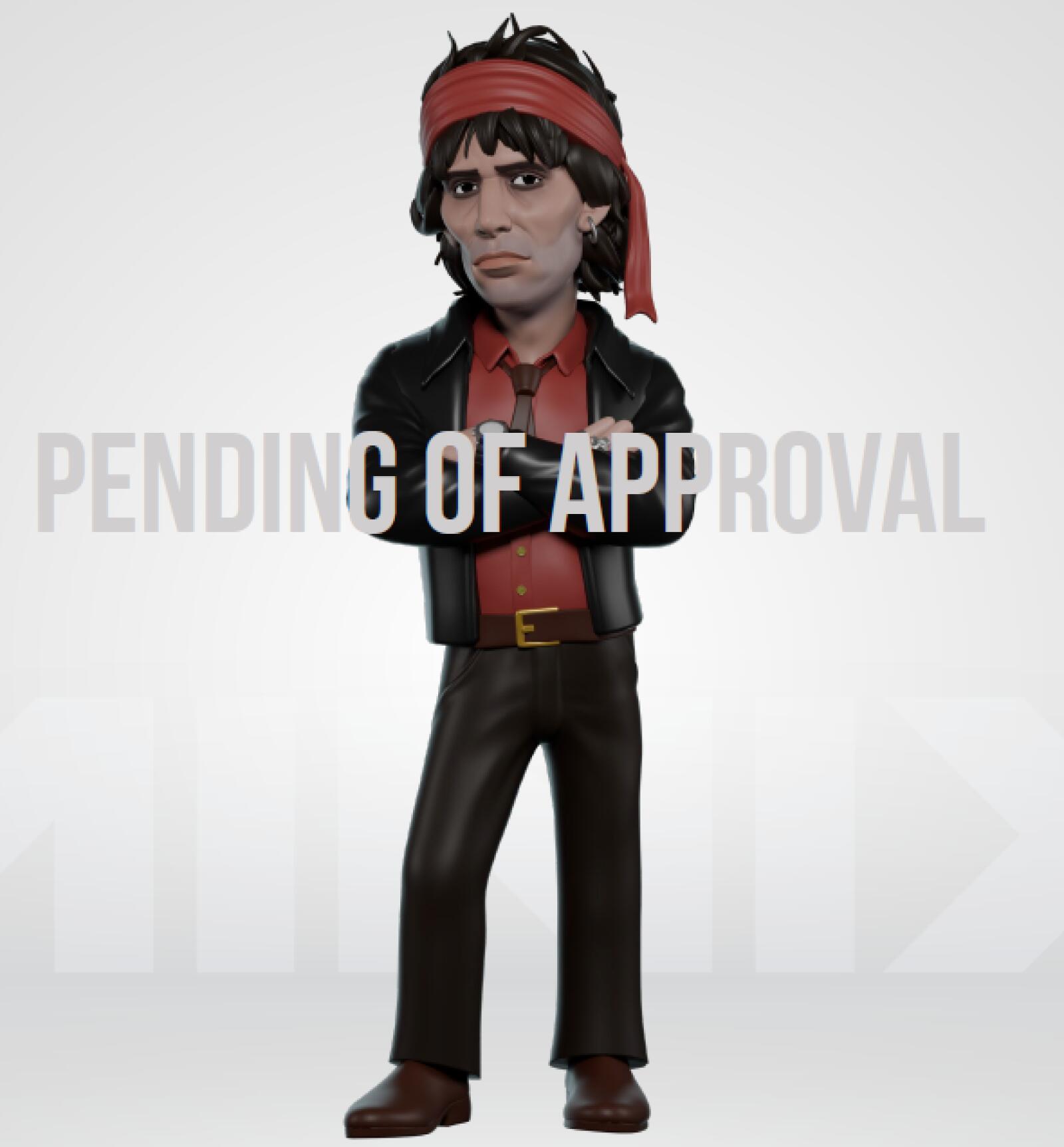 MINIX The Rolling Stones Keith Richards
