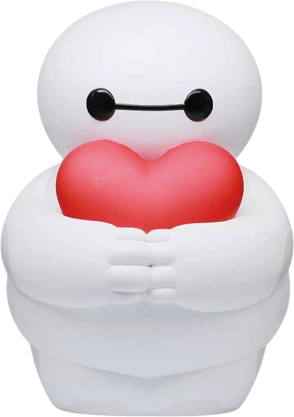 Big Hero 6 - Baymax With Heart Figural PVC Bank