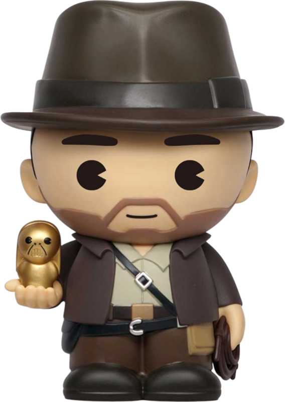 Indiana Jones - Banco de PVC con figura de Indiana Jones