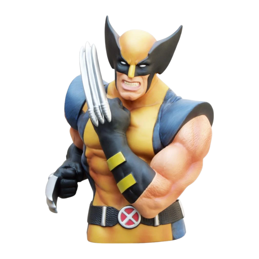 MON67001 X-Men - Wolverine Bust Bank - Monogram International - Titan Pop Culture