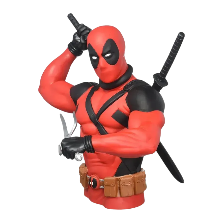 MON68636 Marvel - Deadpool Bust Bank - Monogram International - Titan Pop Culture