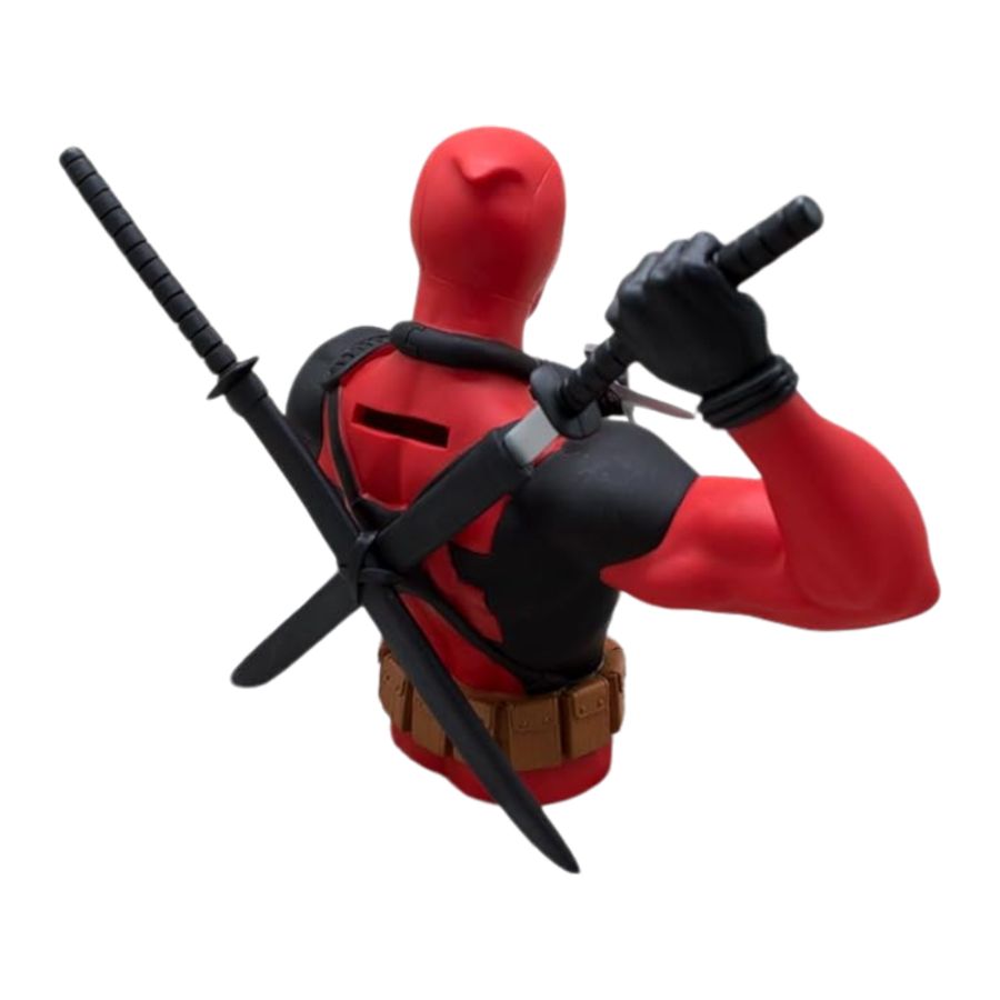 MON68636 Marvel - Deadpool Bust Bank - Monogram International - Titan Pop Culture