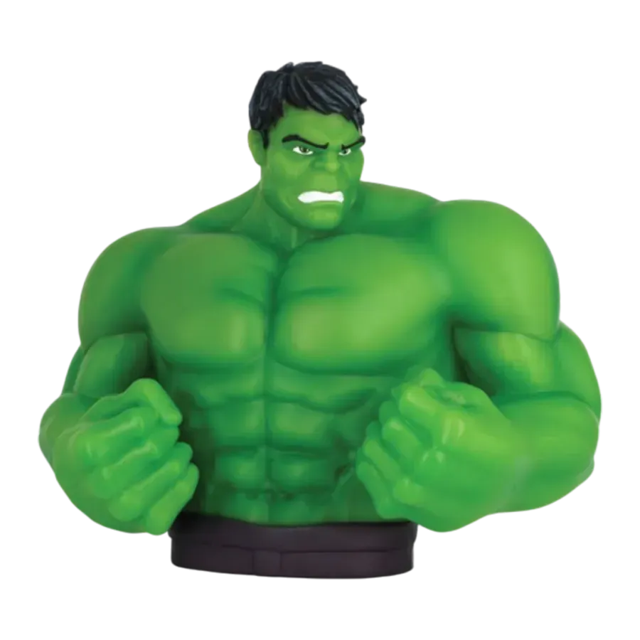 MON68929 Avengers - Hulk Bust Bank - Monogram International - Titan Pop Culture