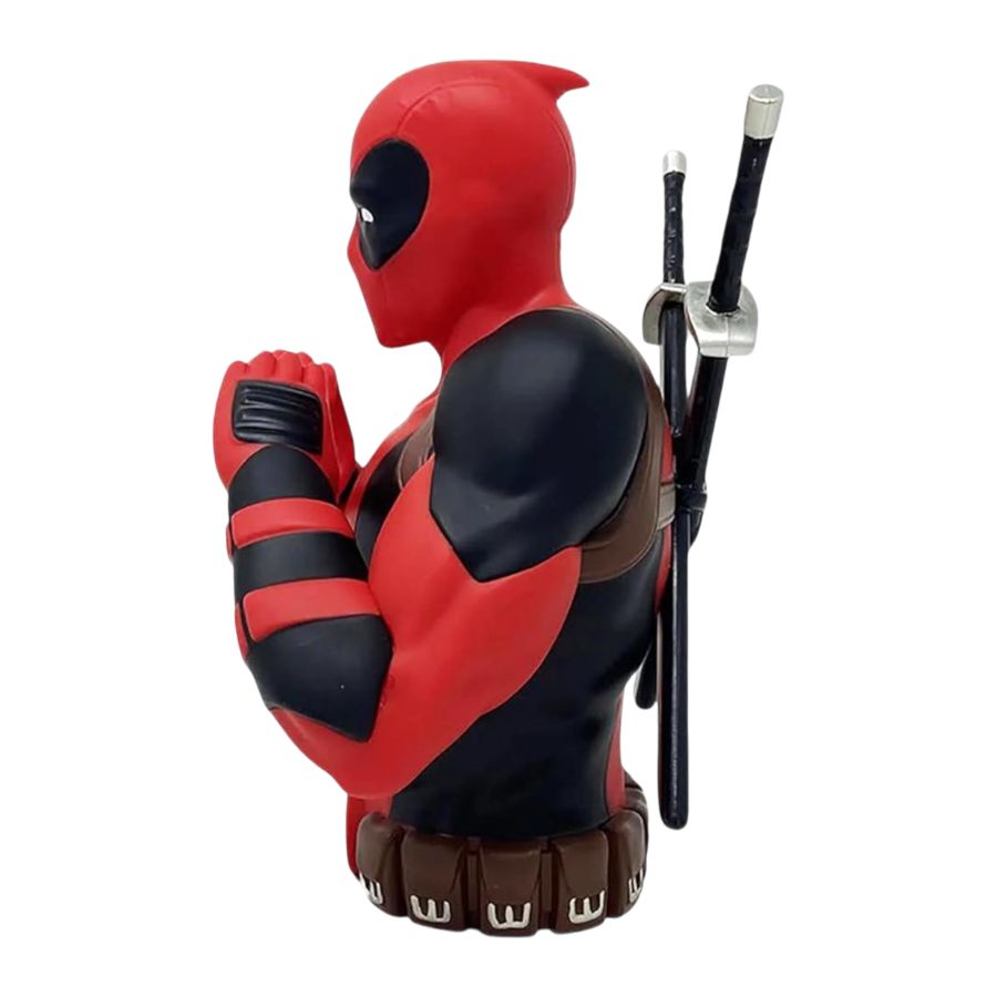 MON68992 Marvel Comics - Deadpool Bust Bank - Monogram International - Titan Pop Culture