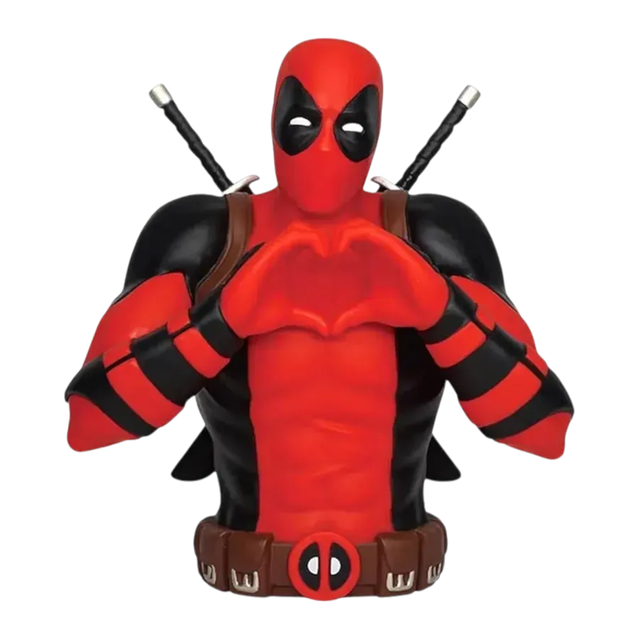 MON68992 Marvel Comics - Deadpool Bust Bank - Monogram International - Titan Pop Culture