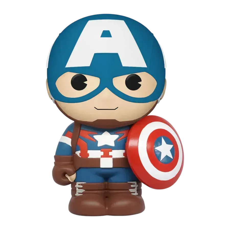 MON69162 Marvel - Avengers Captain America PVC Bank - Monogram International - Titan Pop Culture