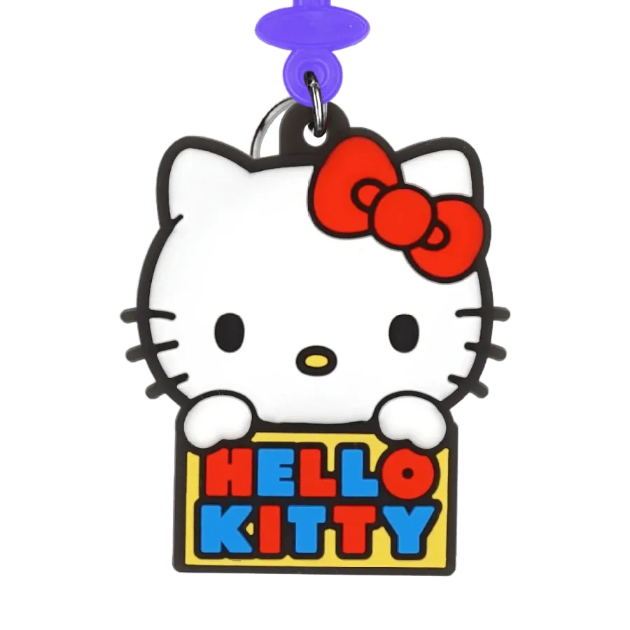 MON78036 Hello Kitty - Hello Kitty Soft Touch Bag Clip - Monogram International - Titan Pop Culture