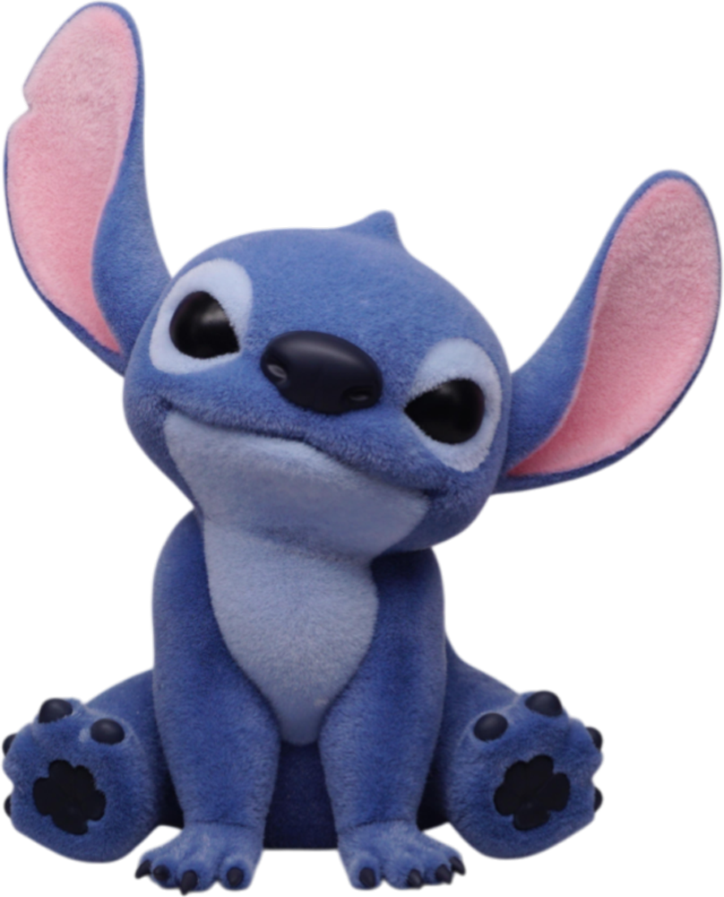 Lilo &amp; Stitch (2025) - Figura de Stitch en PVC flocada