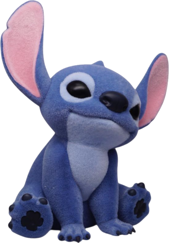 Lilo &amp; Stitch (2025) - Figura de Stitch en PVC flocada