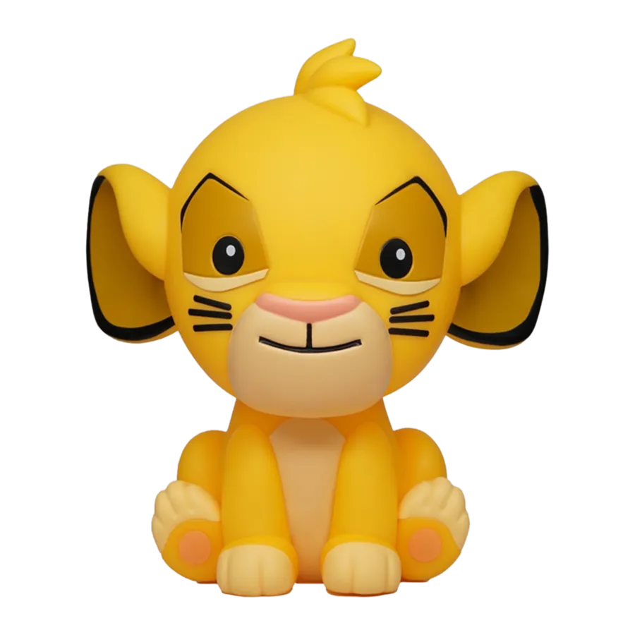 MON84874 The Lion King - Simba Figural PVC Bank - Monogram International - Titan Pop Culture