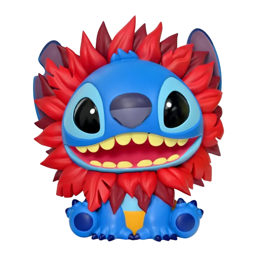 MON84889 Lilo & Stitch - Stitch in Lion King Costume Figural PVC Bank - Monogram International - Titan Pop Culture