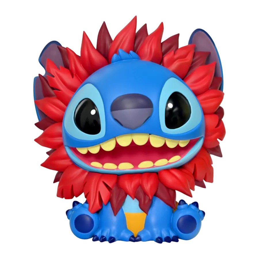 MON84889 Lilo & Stitch - Stitch in Lion King Costume Figural PVC Bank - Monogram International - Titan Pop Culture