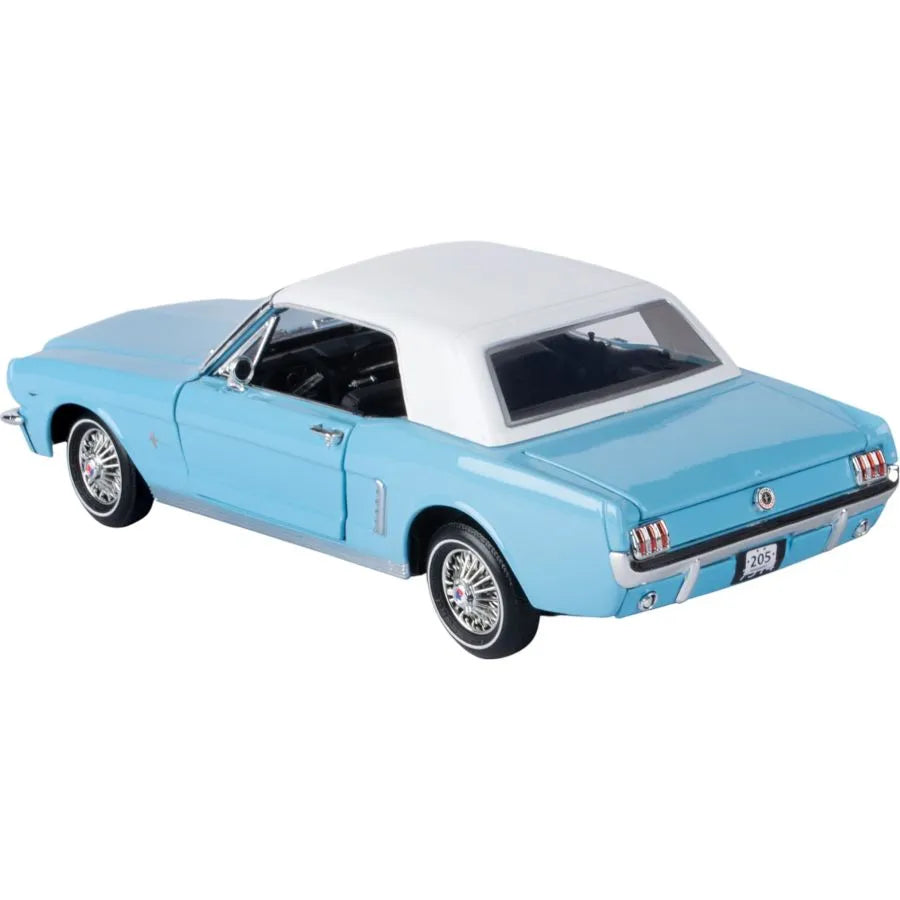 MOT79834 James Bond Collection - 1:18 Scale 1964 1/2 Ford Mustang (Hard Top) - Motormax - Titan Pop Culture