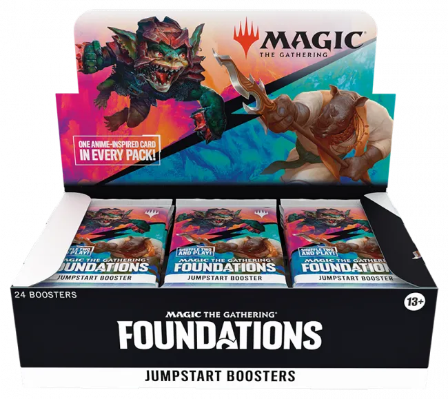 VR-120812 Magic the Gathering Foundations Jumpstart Boosters (24 Boosters Per Display) - Wizards of the Coast - Titan Pop Culture