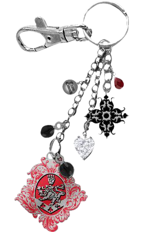 The Twilight Saga: Eclipse - KeyRing/Bag Clip Cullen Crest with Filigr