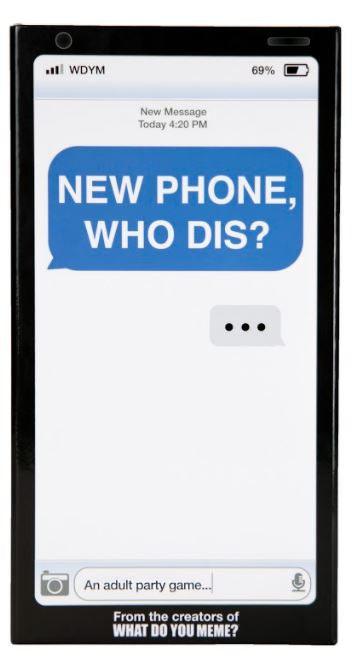 New Phone Who Dis? What Do You Meme Titan Pop Culture