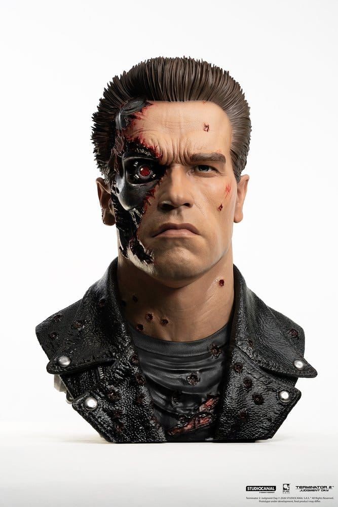 Terminator 2 - T-800 Model 101 Battle Damaged Art Mask