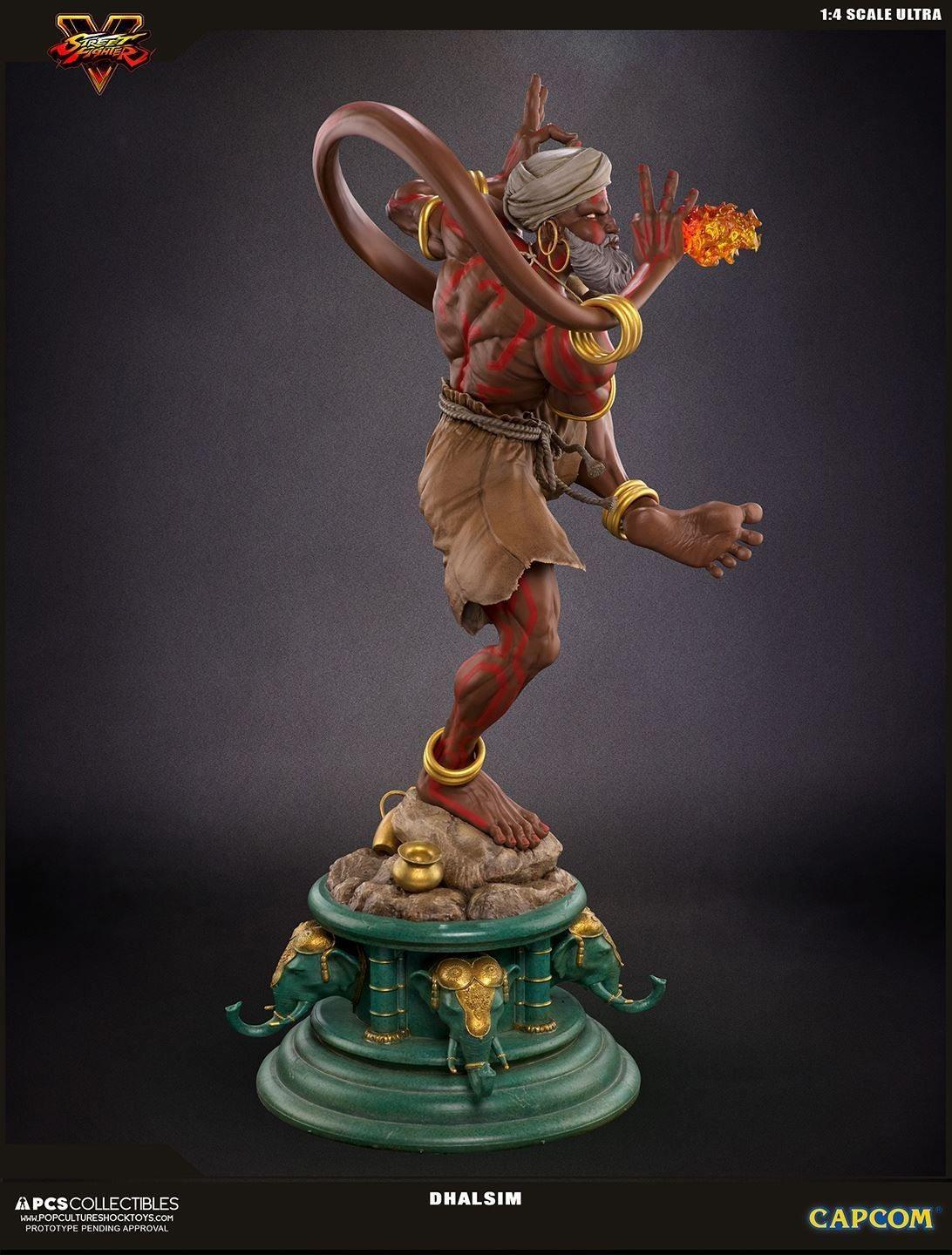 PCSDHALSIM005 Street Fighter V - Dhalsim 1:4 Scale Statue - Pop Culture Shock Collectables - Titan Pop Culture