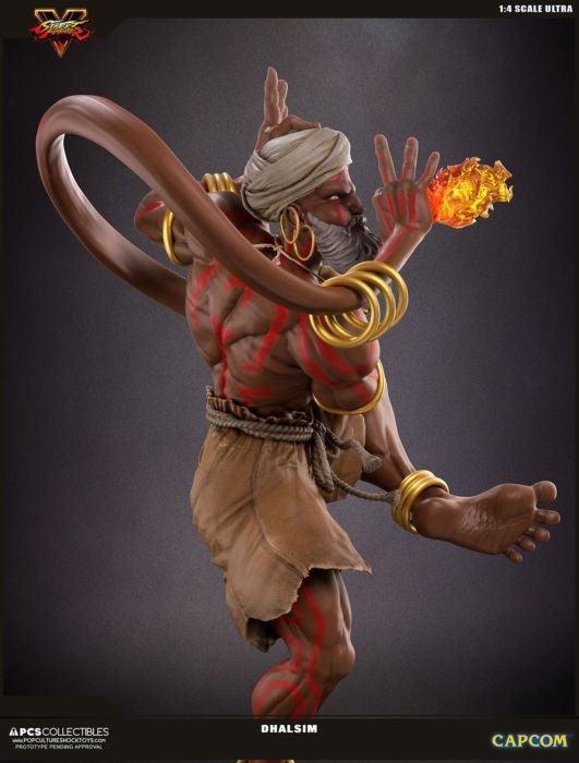 PCSDHALSIM005 Street Fighter V - Dhalsim 1:4 Scale Statue - Pop Culture Shock Collectables - Titan Pop Culture