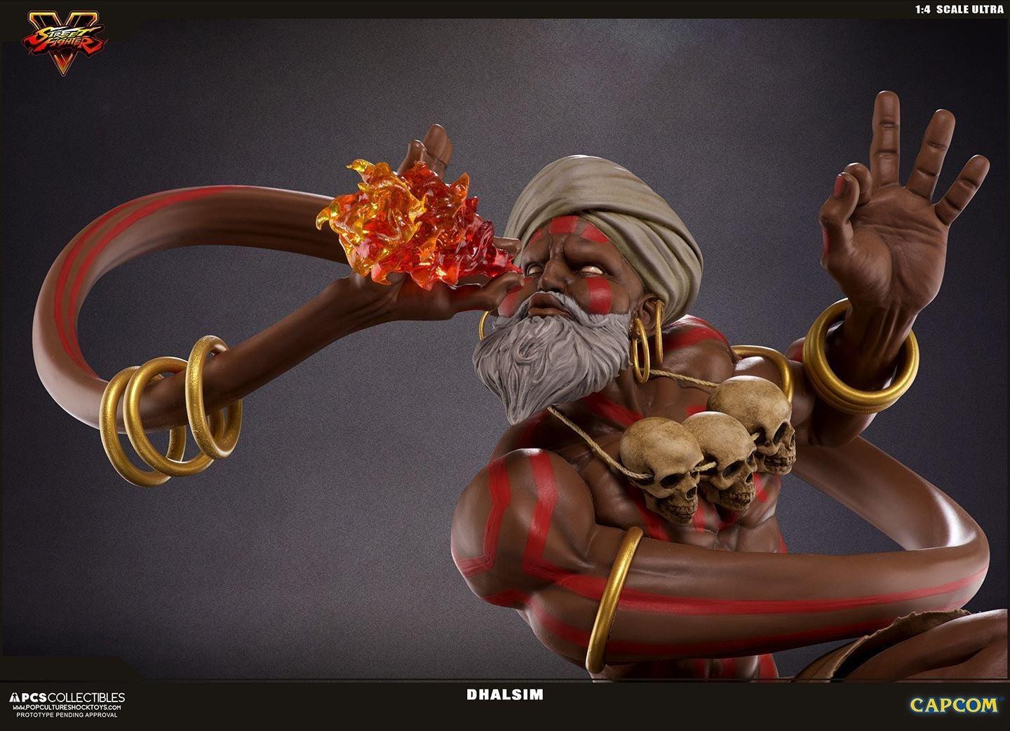 PCSDHALSIM005 Street Fighter V - Dhalsim 1:4 Scale Statue - Pop Culture Shock Collectables - Titan Pop Culture