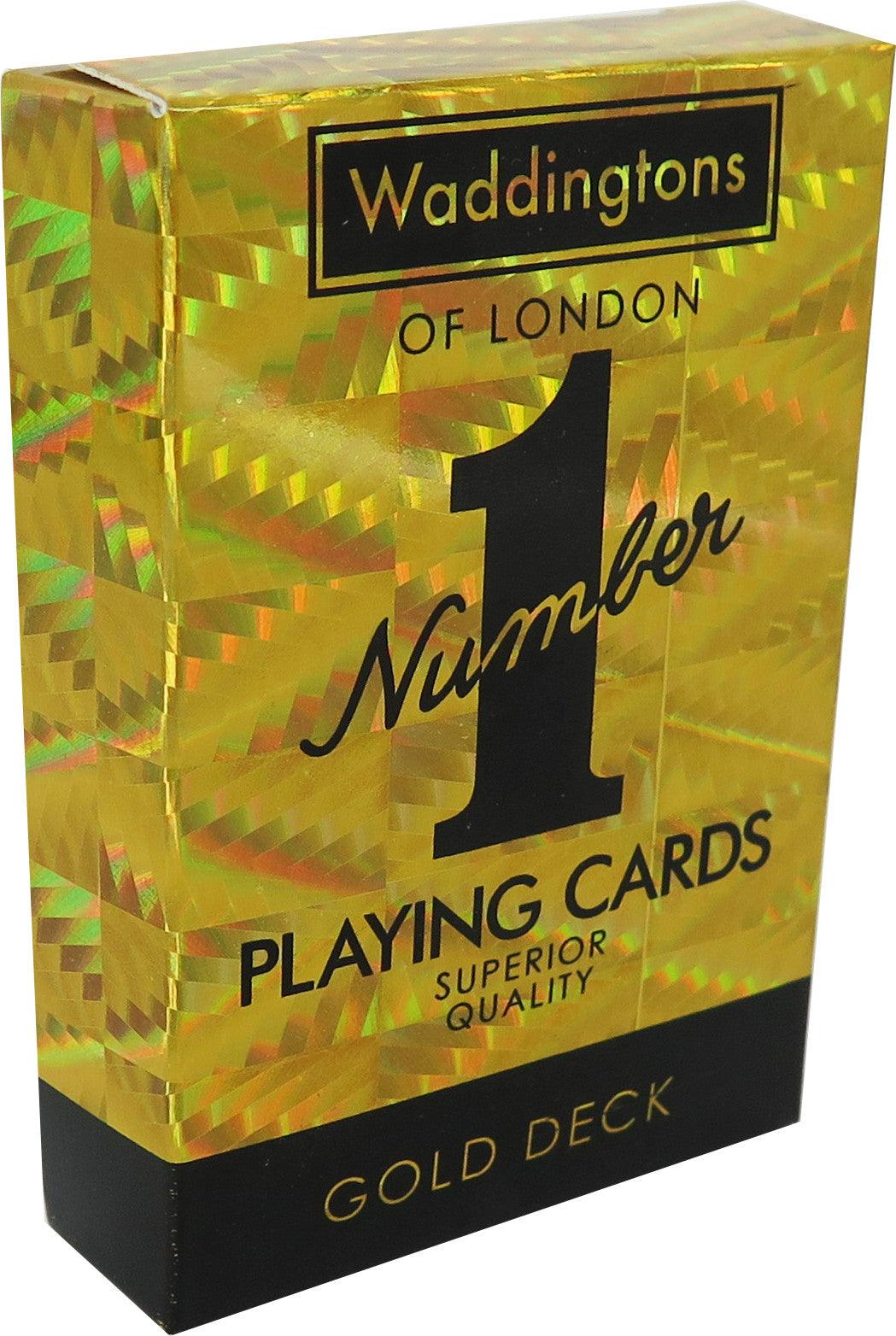 Playing Cards Waddingtons Gold Edition Winning Moves Titan Pop Culture