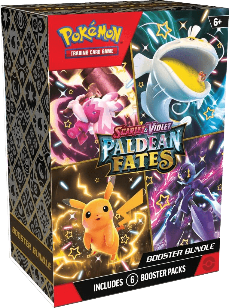 290-85617 POKEMON TCG Scarlet & Violet 4.5 Paldean Fates Booster Bundle Set - Pokemon - Titan Pop Culture