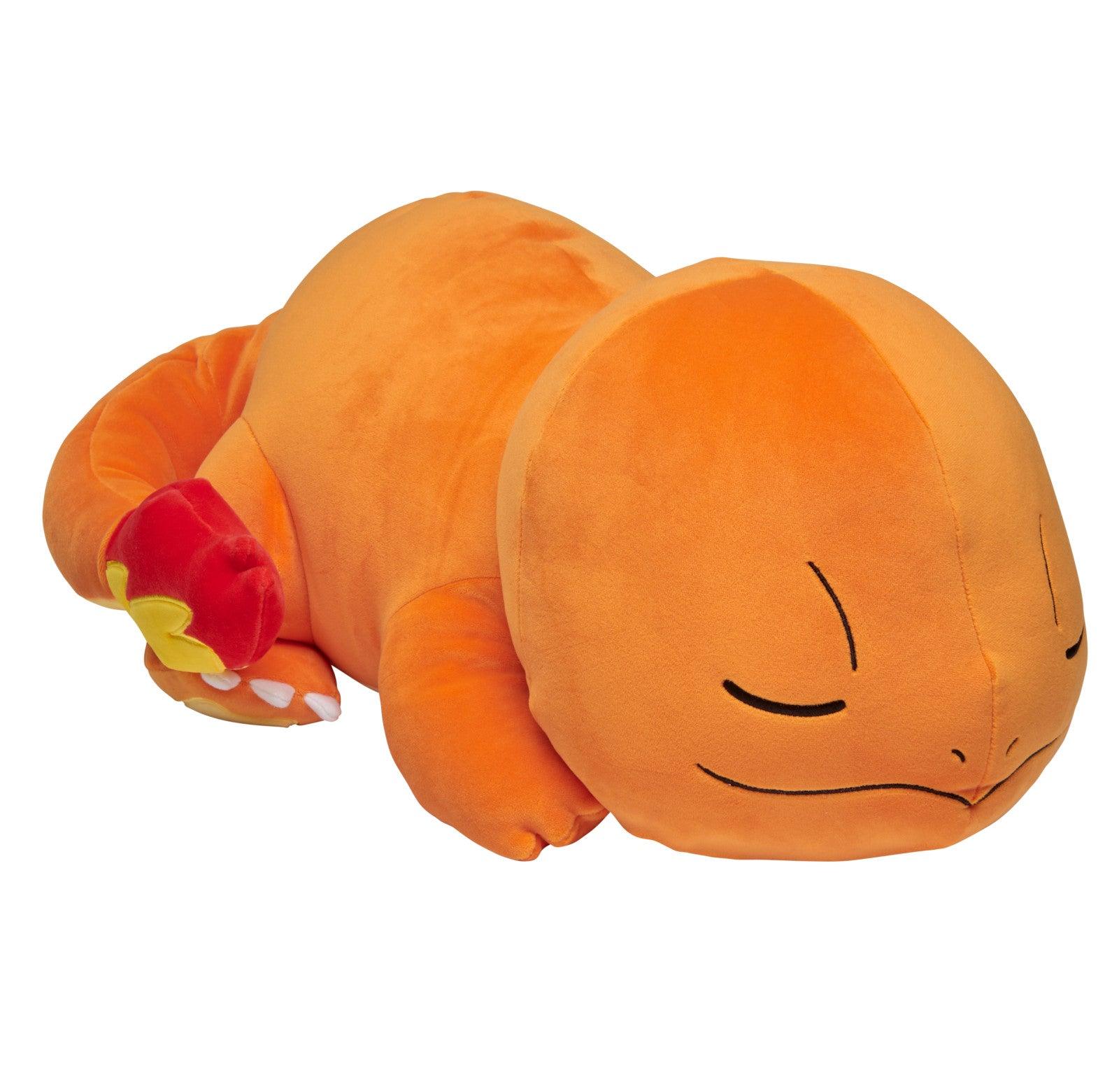 VR-106830 Pokemon Plush Sleeping Charmander 18" - Jazwares - Titan Pop Culture