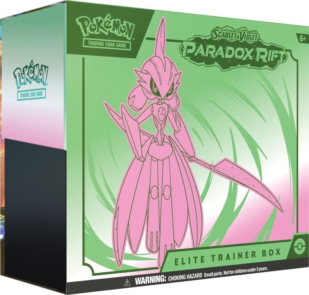 POKEMON TCG Scarlet & Violet 4 Paradox Rift Elite Trainer Box Pokemon Trading Card Game by Pokemon | Titan Pop Culture
