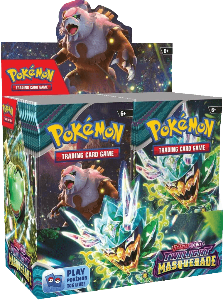 189-85340 POKEMON TCG Scarlet & Violet 6 Twilight Masquerade Booster Box - Pokemon - Titan Pop Culture