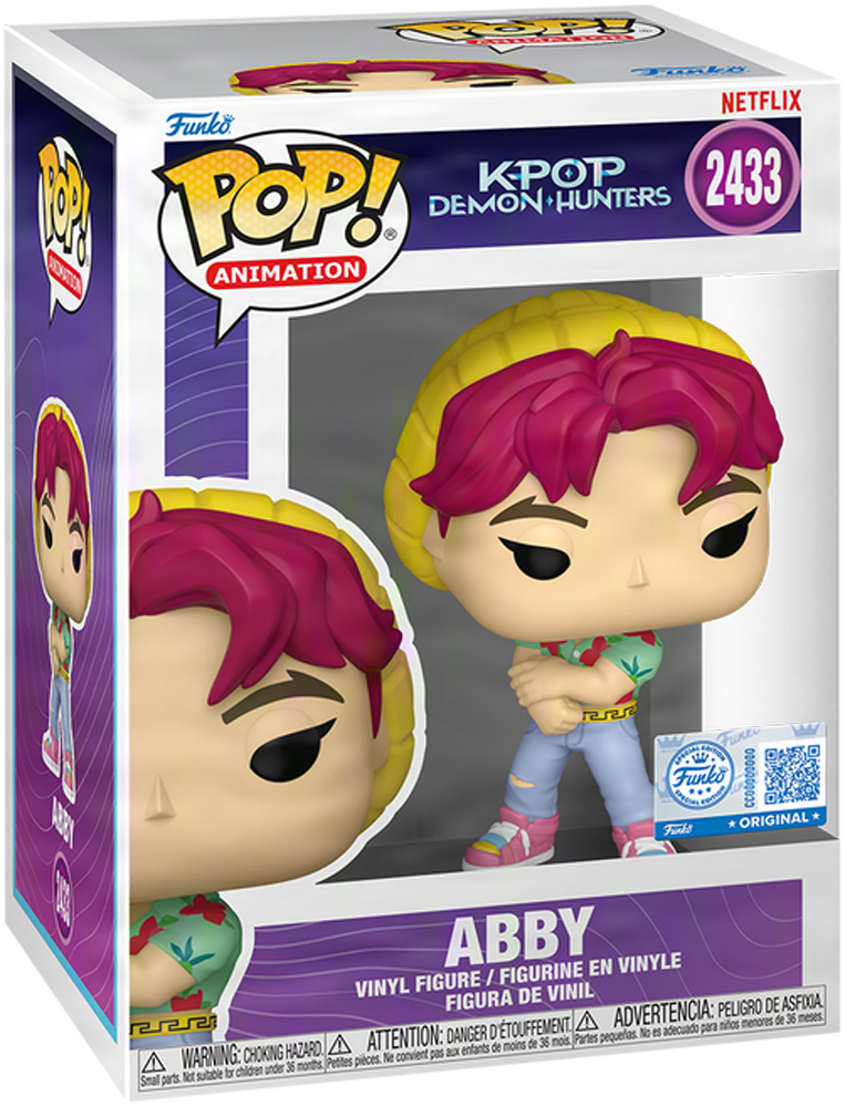 K-Pop Demon Hunters - Abby (Soda Pop) US Exclusive Pop! Vinyl [RS]