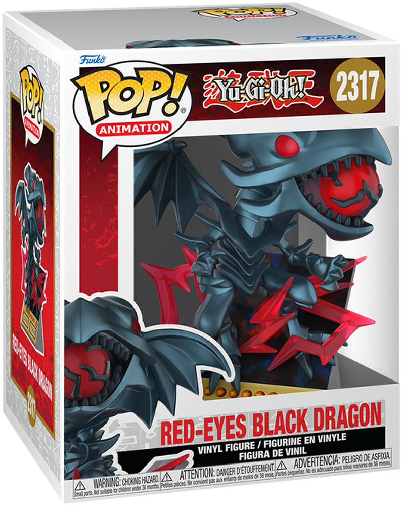 Yu-Gi-Oh! - Dragón Negro de Ojos Rojos Pop! Premium