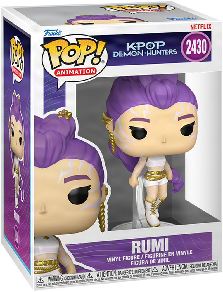 K-Pop Demon Hunters - Rumi (What It Sounds Like) Pop! Vinyl - Chase Bundle