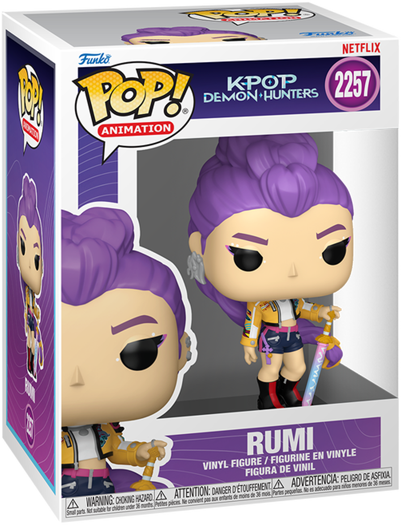 K-Pop Demon Hunters - Rumi Pop! Vinyl