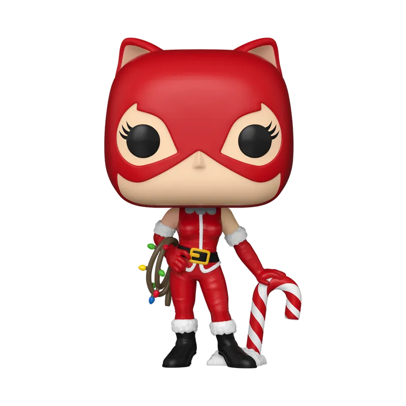 FUN80028 DC Comics - Catwoman (Holiday) Pop! Vinyl - Funko - Titan Pop Culture