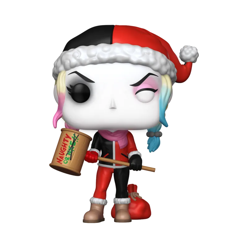 FUN80029 DC Comics - Harley Quinn (Holiday) Pop! Vinyl - Funko - Titan Pop Culture