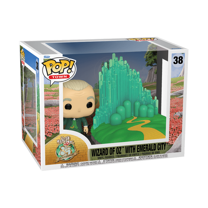 FUN75978 Wizard of Oz - Wizard of Oz with Emerald City Pop! Town - Funko - Titan Pop Culture