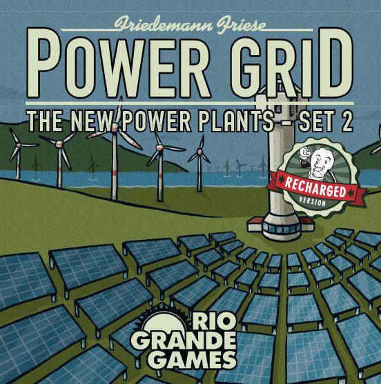VR-106194 Power Grid New Power Plants Set 2 Expansion (Recharged) - Rio Grande - Titan Pop Culture
