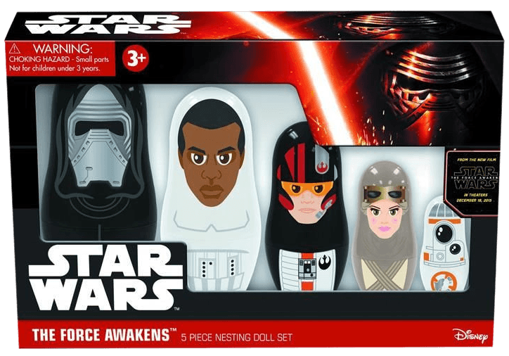 PPW01424 Star Wars - Ep7 Nesting Dolls Set - PPW Toys - Titan Pop Culture