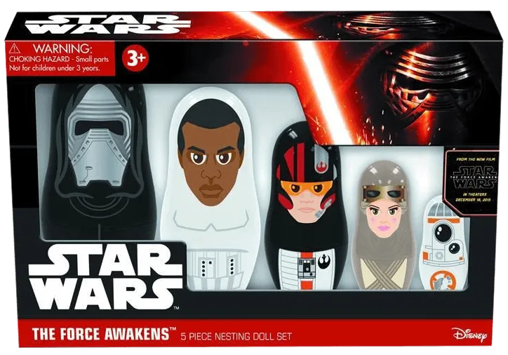 PPW01424 Star Wars - Ep7 Nesting Dolls Set - PPW Toys - Titan Pop Culture