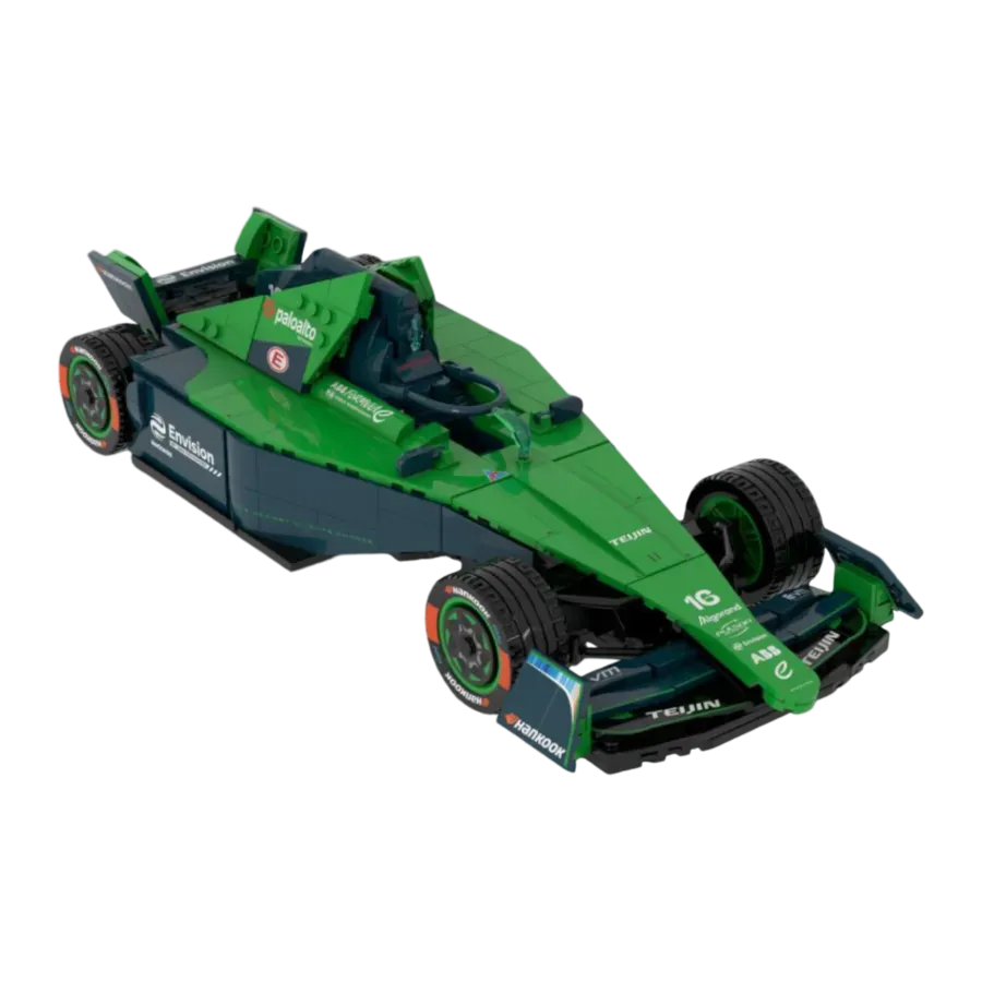 PSY11028 Envision Racing - Formula E Team Racing Car Construction Set (805pcs) - Pantasy - Titan Pop Culture