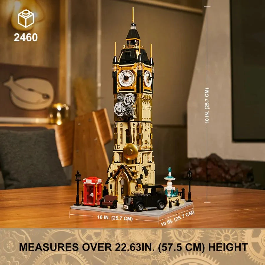 PSY85008 Joyride Series - Steampunk Bell Tower (2424 Piece Kit) - Pantasy - Titan Pop Culture
