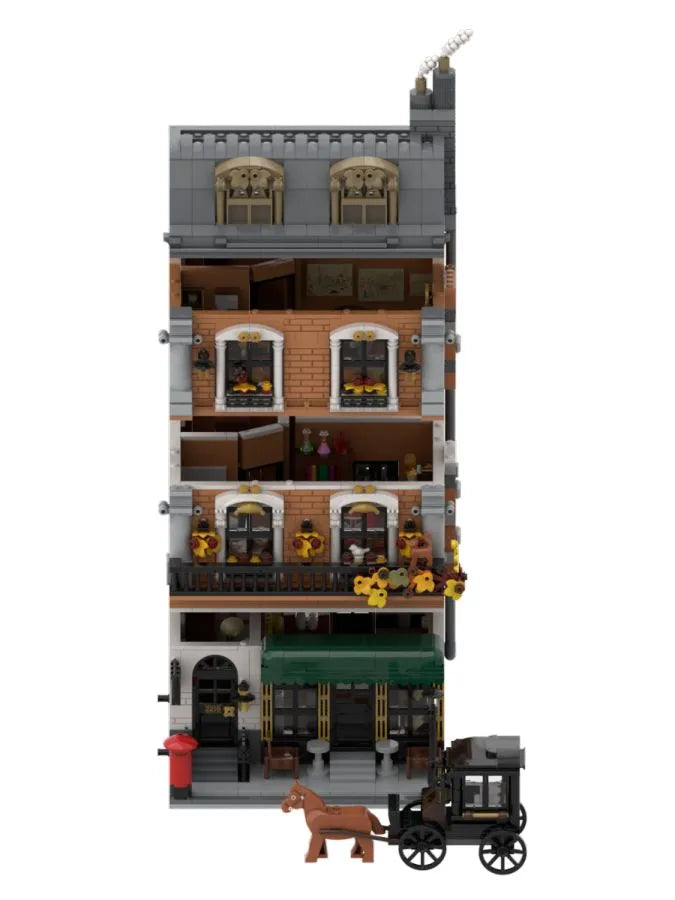 PSY85014 Sherlock Holmes - 221B Baker Street Apartment (3087 pc) - Pantasy - Titan Pop Culture