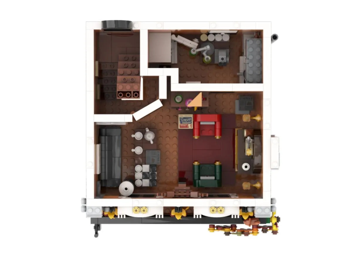 PSY85014 Sherlock Holmes - 221B Baker Street Apartment (3087 pc) - Pantasy - Titan Pop Culture